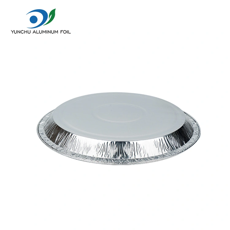 10 انچ پیزا پین سلور ایلومینیم ورق کنٹینر