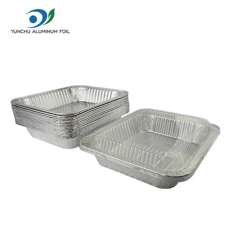 آئتاکار ٹیک ٹرکی پلیٹ سلور ایلومینیم ورق کنٹینر