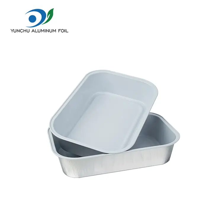 شیکن فری کیٹرنگ ایئر لائن ایلومینیم ورق کنٹینر