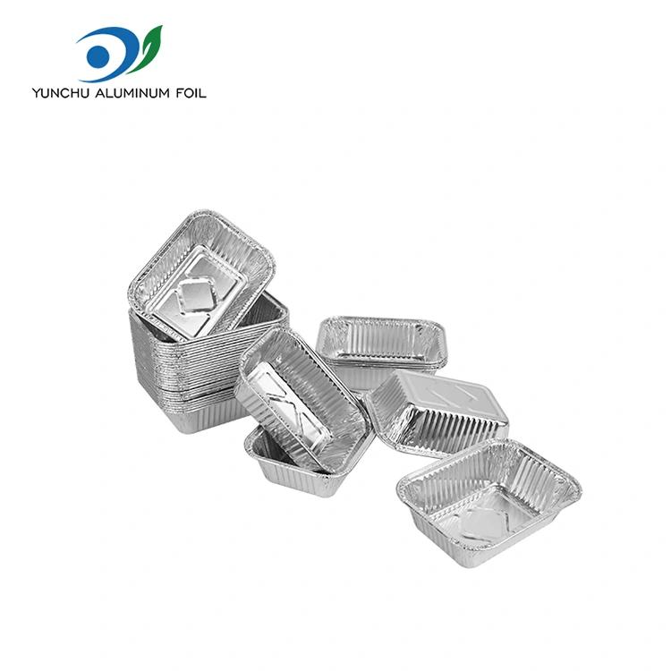 ایئر فریئر بیکنگ سلور ایلومینیم ورق کنٹینر