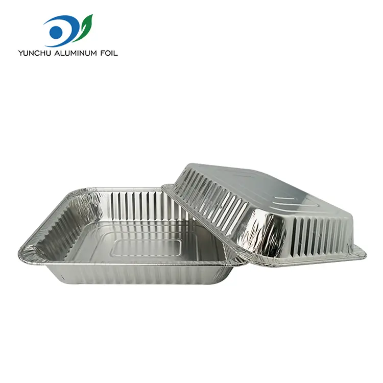 آئتاکار ٹیک ٹرکی پلیٹ سلور ایلومینیم ورق کنٹینر