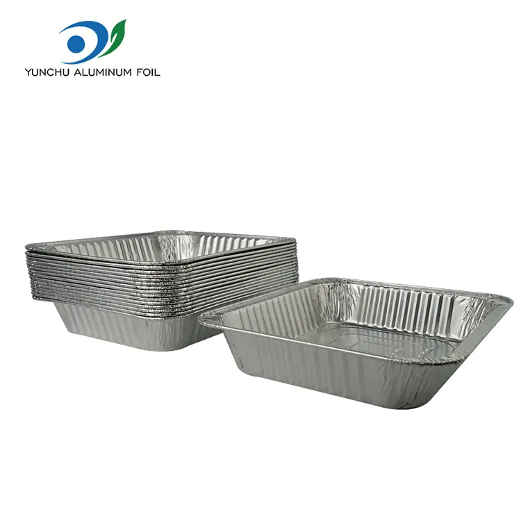 آئتاکار ٹیک ٹرکی پلیٹ سلور ایلومینیم ورق کنٹینر