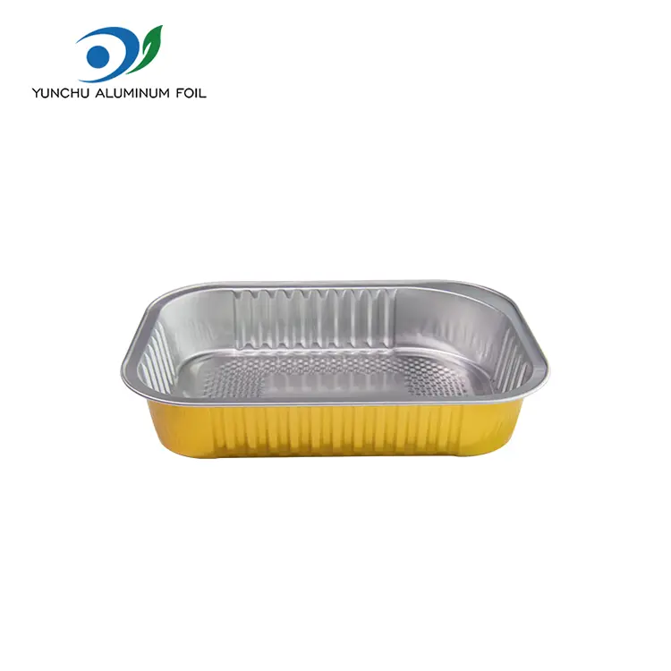 ڈسپوز ایبل آئتاکار ڈائننگ ایلومینیم ورق کنٹینر