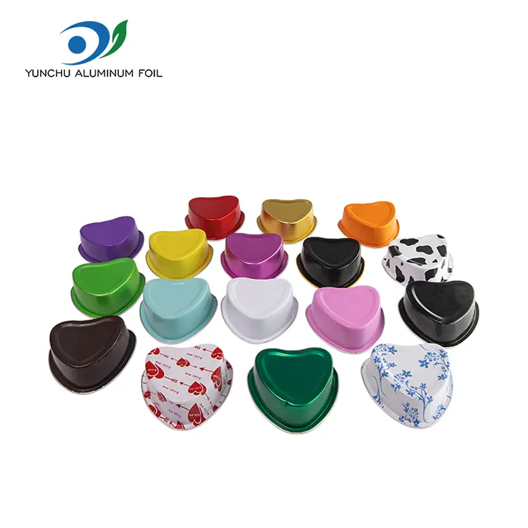 دل کے سائز کا روسٹ ہموار وال ایلومینیم ورق کنٹینر