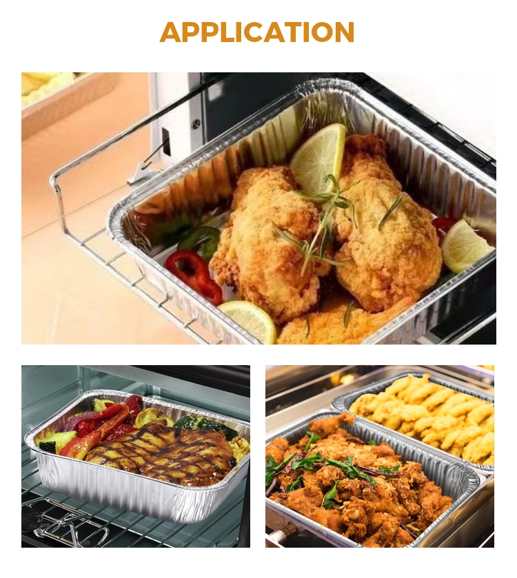 Round air fryer pizza Silver Aluminum Foil Containers