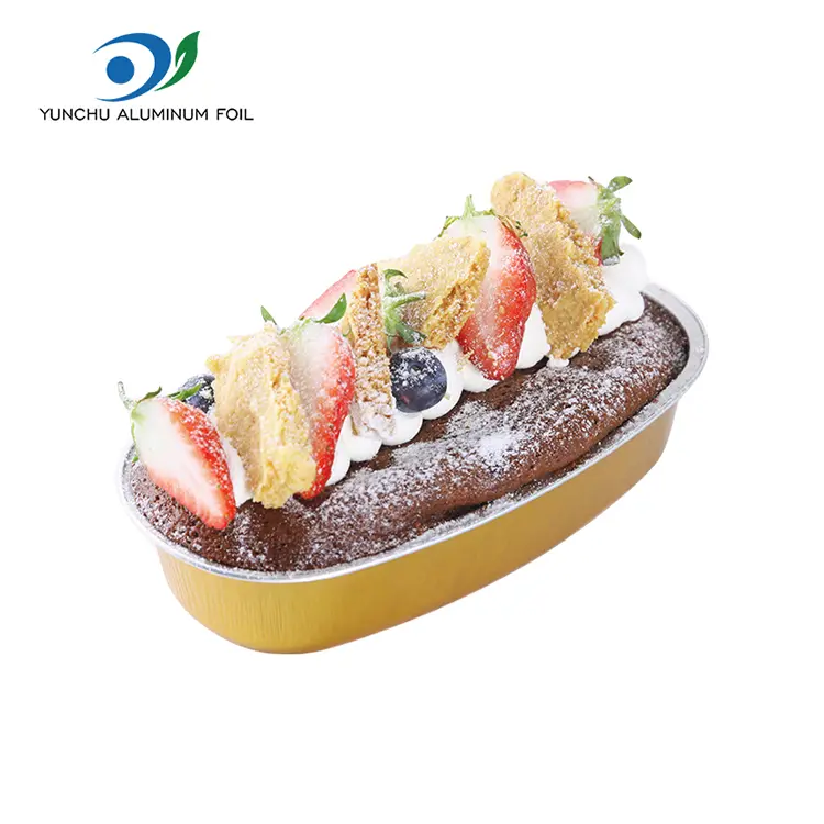 انڈاکار کا رنگ ہموار وال ایلومینیم ورق کنٹینر