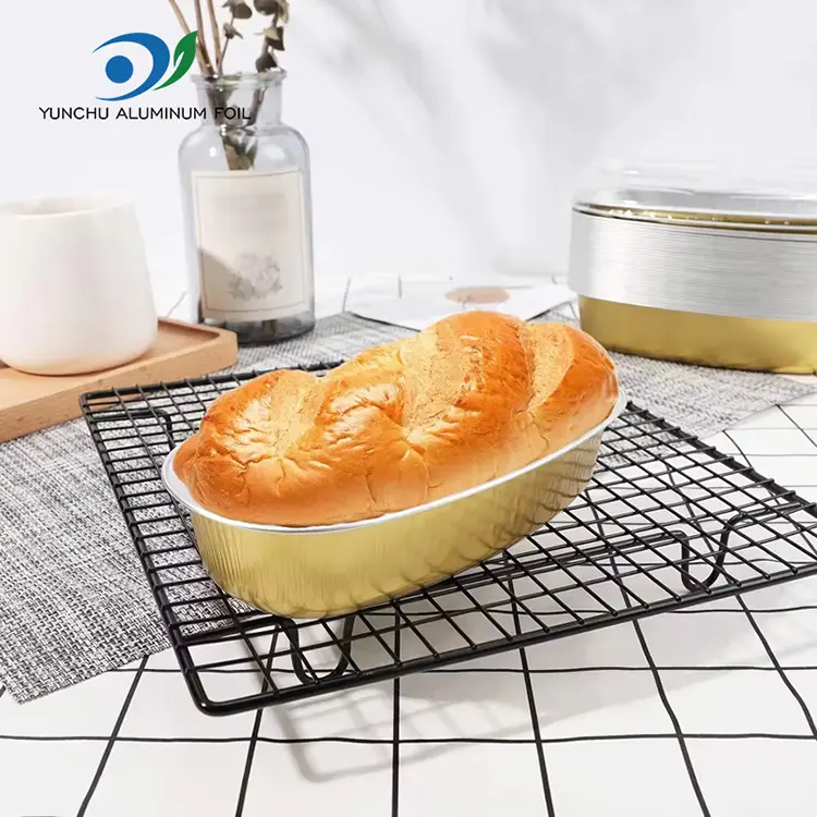 انڈاکار کا رنگ ہموار وال ایلومینیم ورق کنٹینر