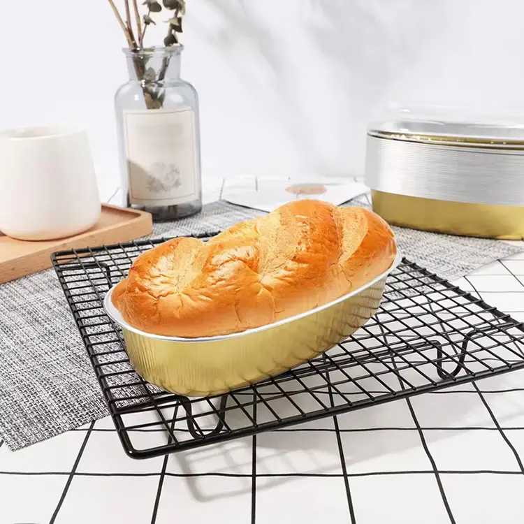 انڈاکار کا رنگ ہموار وال ایلومینیم ورق کنٹینر