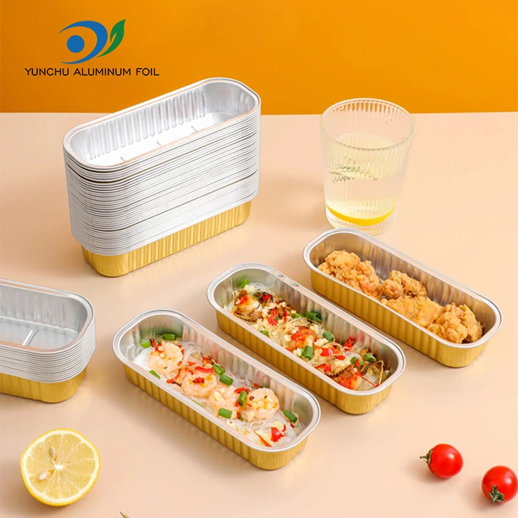 آئتاکار بیکنگ کیک ہموار وال ایلومینیم ورق کنٹینر