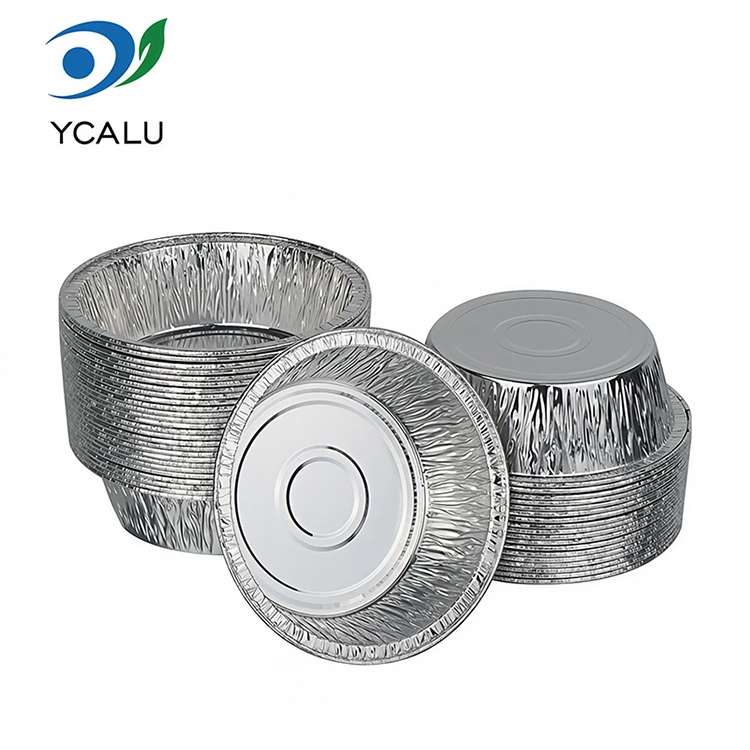 ڈسپوز ایبل بی بی کیو ایئر فریئر سلور ایلومینیم ورق فوڈ کنٹینر