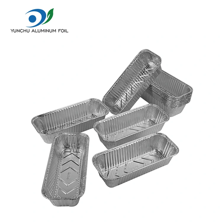 آئتاکار روٹی ٹرے بیکنگ شیٹ سلور ایلومینیم ورق کنٹینر آئتاکار روٹی ٹرے بیکنگ شیٹ سلور ایلومینیم ورق کنٹینر