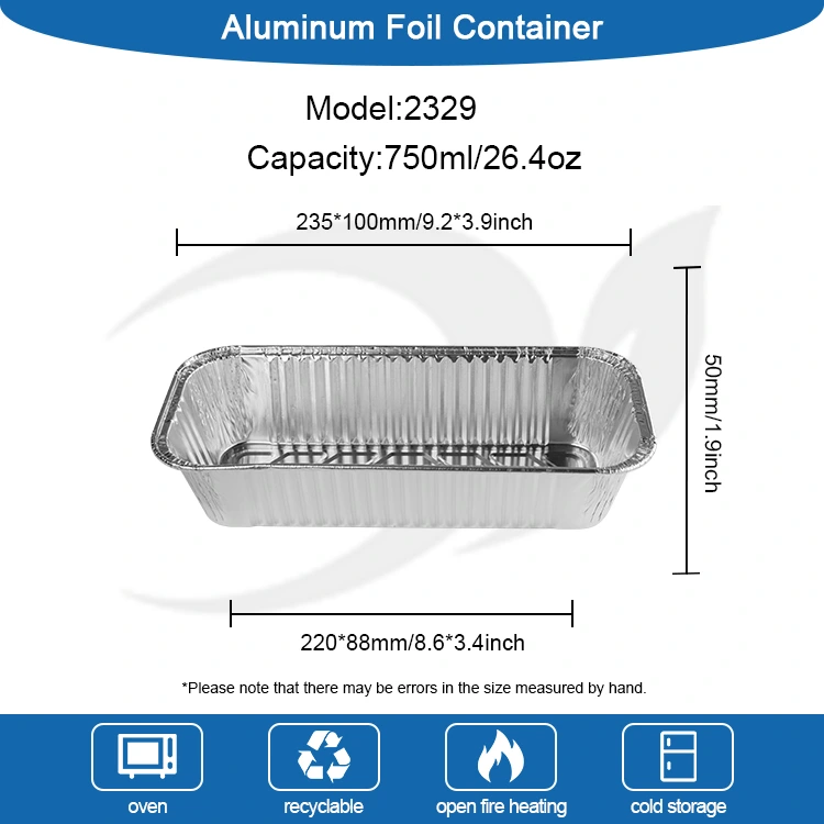 آئتاکار روٹی ٹرے بیکنگ شیٹ سلور ایلومینیم ورق کنٹینر