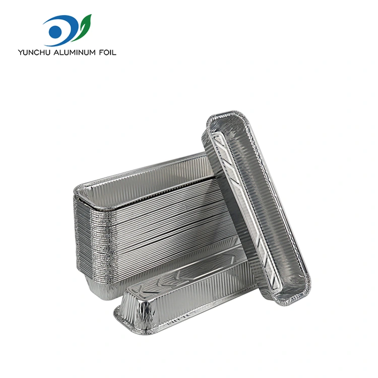 آئتاکار روٹی ٹرے بیکنگ سلور ایلومینیم ورق کنٹینر