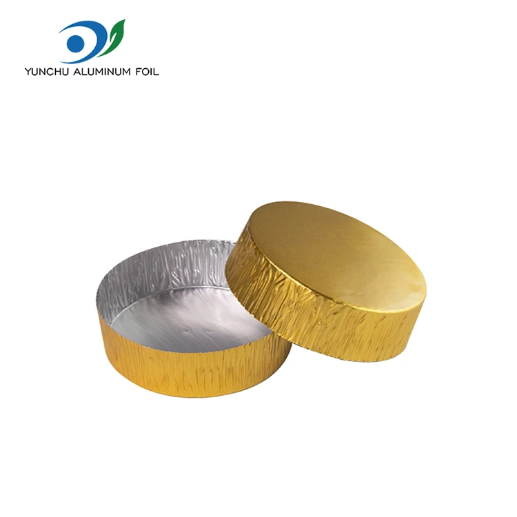 گول چھوٹے بیکنگ سلور ایلومینیم ورق فوڈ کنٹینر