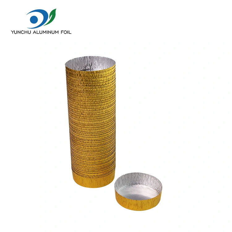 گول چھوٹے بیکنگ سلور ایلومینیم ورق فوڈ کنٹینر