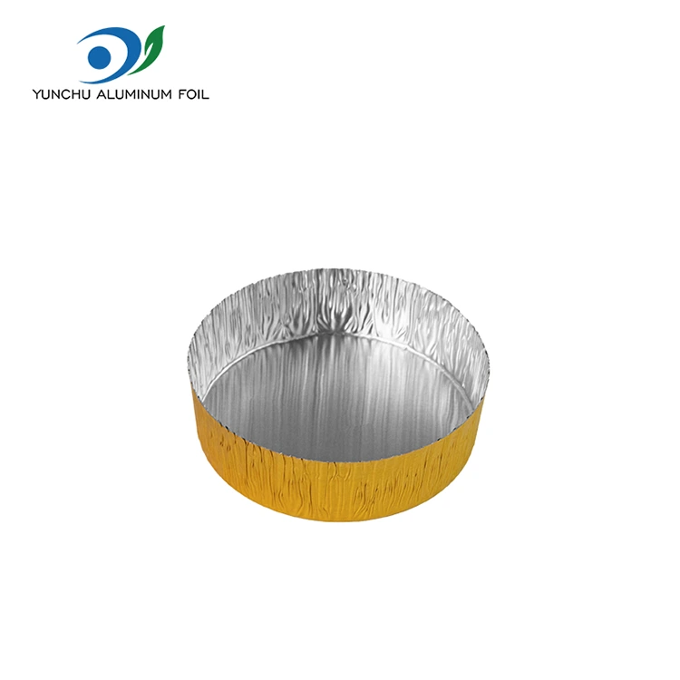 گول چھوٹے بیکنگ سلور ایلومینیم ورق فوڈ کنٹینر