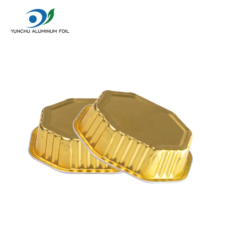 خصوصی سائز کا کیک کپ ہموار وال ایلومینیم ورق کنٹینر