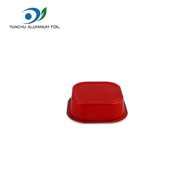 مربع بیک کو گاڑھا ہوا ہموار وال ایلومینیم ورق کنٹینر